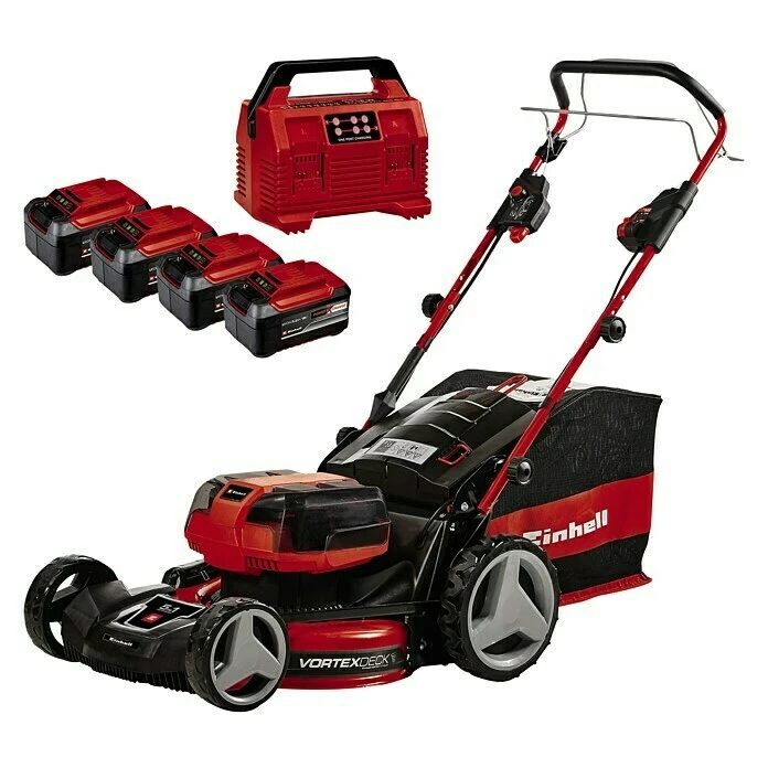 BAUHAUS Einhell Power X-Change Akku-Rasenmäher GP-CLM 47 S HW Li 36 V, 4 Akkus, 5,2 Ah, Schnittbreite: 47 Cm 1 BAUHAUS Einhell Power X-Change Akku-Rasenmäher GP-CLM 47 S HW Li 36 V, 4 Akkus, 5,2 Ah, Schnittbreite: 47 Cm