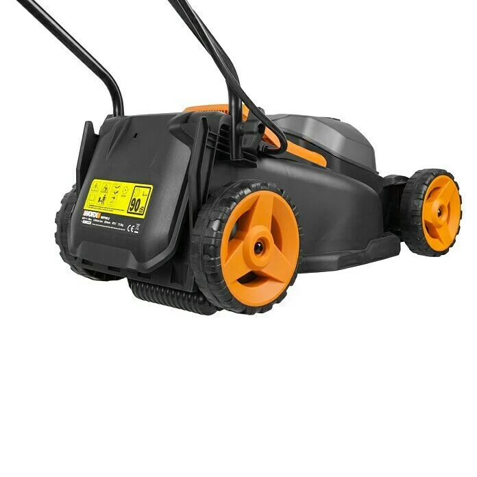 BAUHAUS Worx Akku-Rasenmäher WG779E.1 20 V, 2 Akkus, 4 Ah, Schnittbreite: 34 Cm 4 BAUHAUS Worx Akku-Rasenmäher WG779E.1 20 V, 2 Akkus, 4 Ah, Schnittbreite: 34 Cm – Bild 4