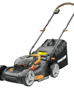 BAUHAUS Worx Akku-Rasenmäher WG743E 40 V, 2 Akkus, 4 Ah, Schnittbreite: 40 Cm