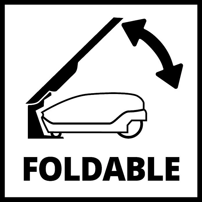 BAUHAUS Einhell Mähroboter-Garage 77,5 X 60,5 X 40,5 Cm, Schwarz, Klappbarer Deckel 4 BAUHAUS Einhell Mähroboter-Garage 77,5 X 60,5 X 40,5 Cm, Schwarz, Klappbarer Deckel – Bild 4