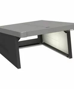 BAUHAUS Biohort Mähroboter-Garage Charly 90 X 78 X 49 Cm, Quarzgrau Metallic