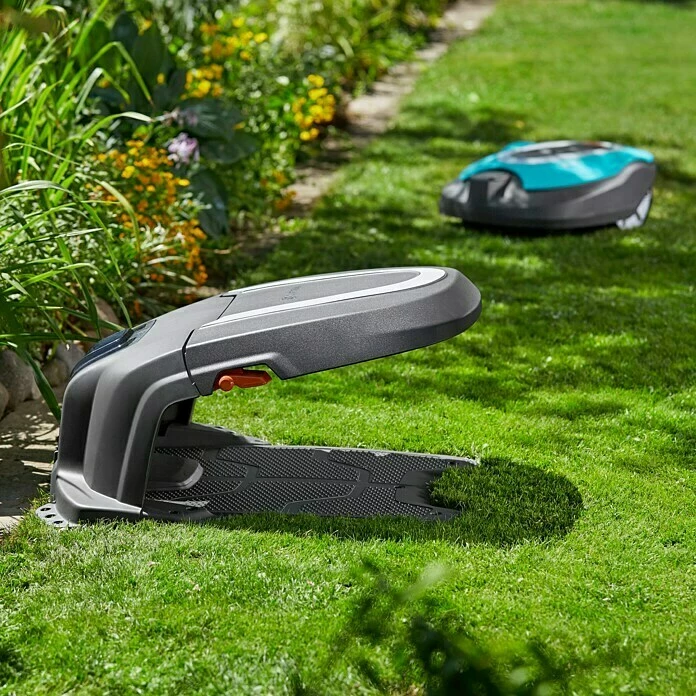 BAUHAUS Gardena Mähroboter-Garage Sileno Kunststoff, Grau 2 BAUHAUS Gardena Mähroboter-Garage Sileno Kunststoff, Grau – Bild 2