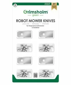 BAUHAUS Grimsholm Green Ersatzmesser 36 Stk., Passend Für: Husqvarna Automower, Gardena, McCulloch