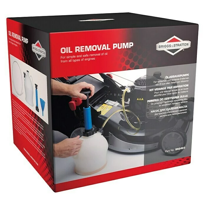 BAUHAUS Briggs & Stratton Ölabsaugpumpe Fassungsvermögen: 4 L 1 BAUHAUS Briggs & Stratton Ölabsaugpumpe Fassungsvermögen: 4 L