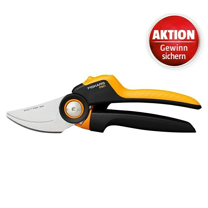 BAUHAUS Fiskars X-series Gartenschere P961 Bypass, Max. Aststärke: 26 Mm 1 BAUHAUS Fiskars X-series Gartenschere P961 Bypass, Max. Aststärke: 26 Mm