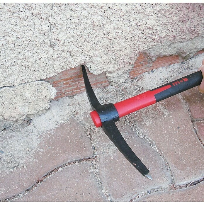 BAUHAUS Peddinghaus Kreuzhacke Länge: 375 Mm, Stahl 4 BAUHAUS Peddinghaus Kreuzhacke Länge: 375 Mm, Stahl – Bild 4