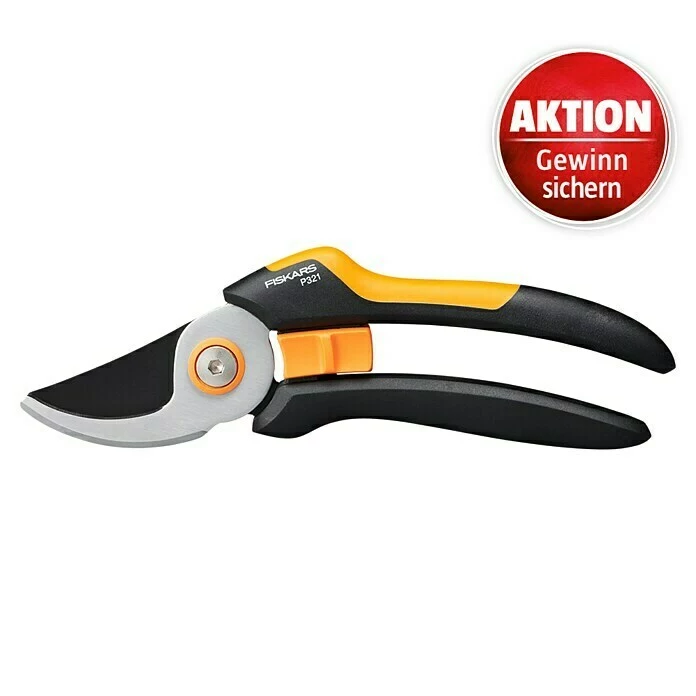 BAUHAUS Fiskars Solid Gartenschere P321 Schneidsystem: Bypass, Max. Aststärke: 20 Mm 1 BAUHAUS Fiskars Solid Gartenschere P321 Schneidsystem: Bypass, Max. Aststärke: 20 Mm