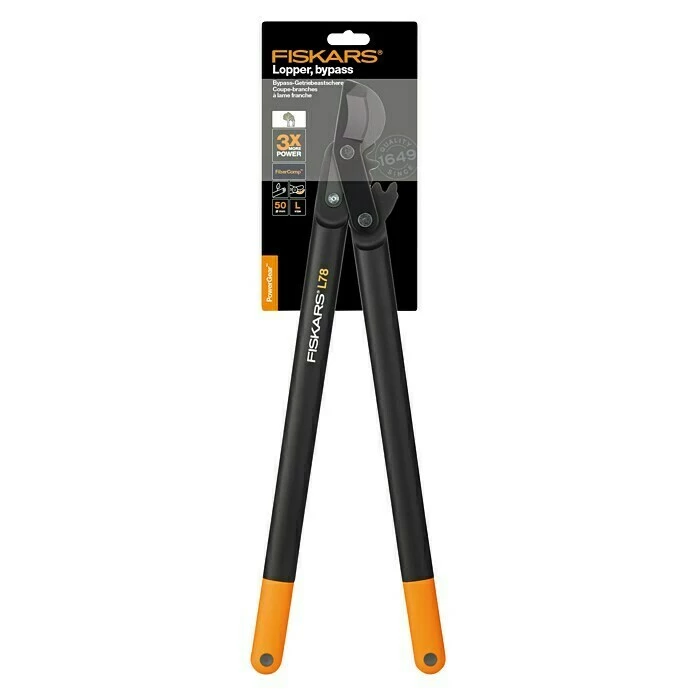 BAUHAUS Fiskars PowerGear Hebel-Astschere Bypass, Max. Aststärke: 50 Mm 4 BAUHAUS Fiskars PowerGear Hebel-Astschere Bypass, Max. Aststärke: 50 Mm – Bild 4