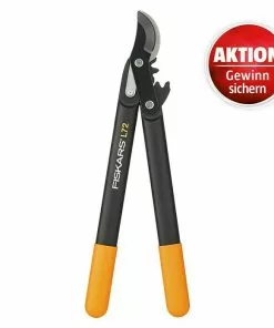 BAUHAUS Fiskars PowerGear Hebel-Astschere L72 Bypass, Max. Aststärke: 28 Mm