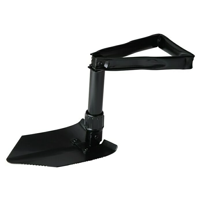 BAUHAUS Freund Victoria Klappspaten Mit Tritt, Schwarz 2 BAUHAUS Freund Victoria Klappspaten Mit Tritt, Schwarz – Bild 2