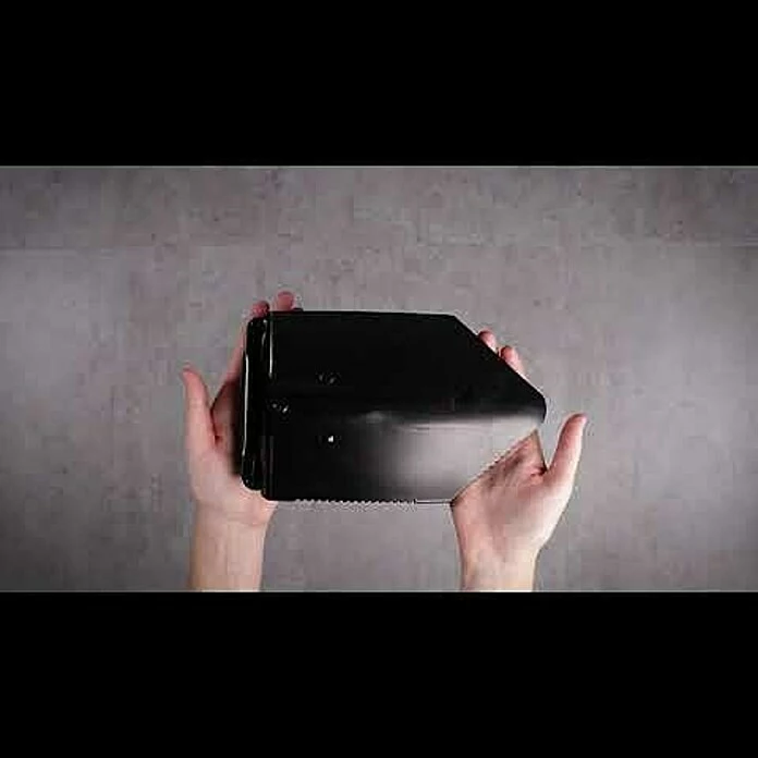 BAUHAUS Freund Victoria Klappspaten Mit Tritt, Schwarz 3 BAUHAUS Freund Victoria Klappspaten Mit Tritt, Schwarz – Bild 3