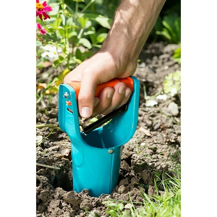 BAUHAUS Gardena Hand-Blumenzwiebelpflanzer Länge: 250 Mm, Stahl 3 BAUHAUS Gardena Hand-Blumenzwiebelpflanzer Länge: 250 Mm, Stahl – Bild 3