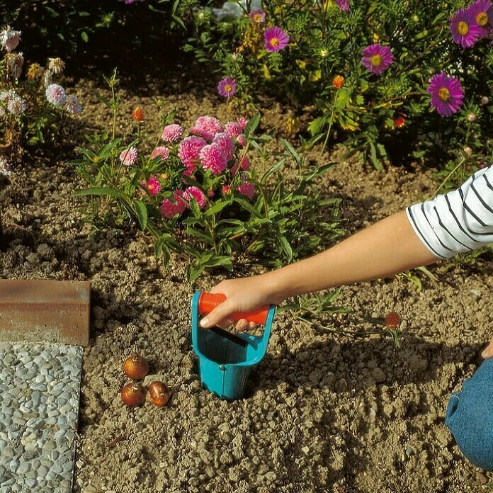 BAUHAUS Gardena Hand-Blumenzwiebelpflanzer Länge: 250 Mm, Stahl 4 BAUHAUS Gardena Hand-Blumenzwiebelpflanzer Länge: 250 Mm, Stahl – Bild 4