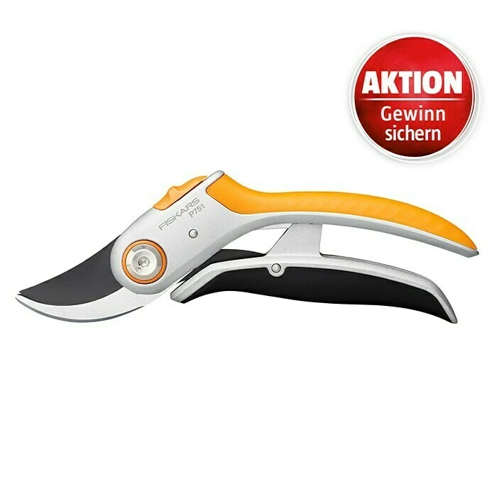 BAUHAUS Fiskars Plus Gartenschere P751 Bypass, Max. Aststärke: 24 Mm 1 BAUHAUS Fiskars Plus Gartenschere P751 Bypass, Max. Aststärke: 24 Mm