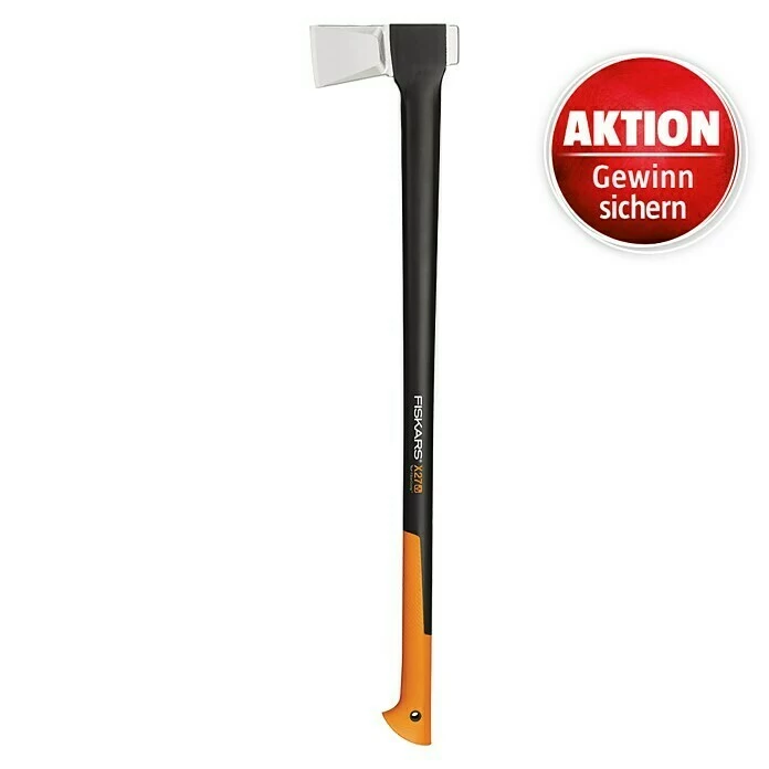 BAUHAUS Fiskars Spaltaxt X27-XXL Länge: 96,4 Cm, 1.830 G 1 BAUHAUS Fiskars Spaltaxt X27-XXL Länge: 96,4 Cm, 1.830 G