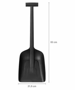 BAUHAUS Fiskars Solid Autoschaufel Breite: 21,5 Cm, Kunststoff, Geeignet Für: Schnee -Rasenmäher Verkäufe 12 1655