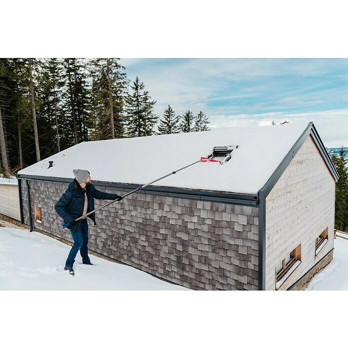 BAUHAUS Freund Victoria Schneeschieber Dachräumer Breite: 60 Cm, Teleskopstiel 6 BAUHAUS Freund Victoria Schneeschieber Dachräumer Breite: 60 Cm, Teleskopstiel – Bild 6