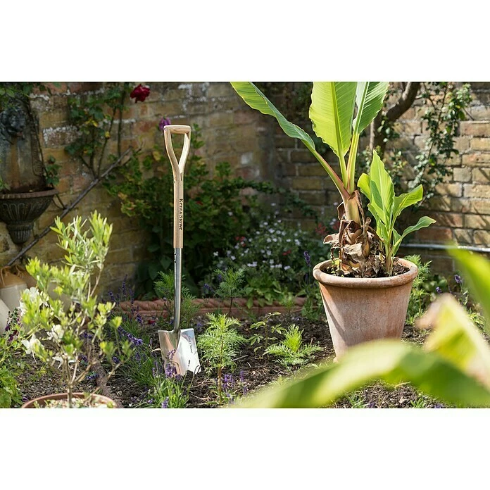 BAUHAUS Kent & Stowe Gärtnerspaten Arbeitsbreite: 18 Cm, Langstiel 2 BAUHAUS Kent & Stowe Gärtnerspaten Arbeitsbreite: 18 Cm, Langstiel – Bild 2