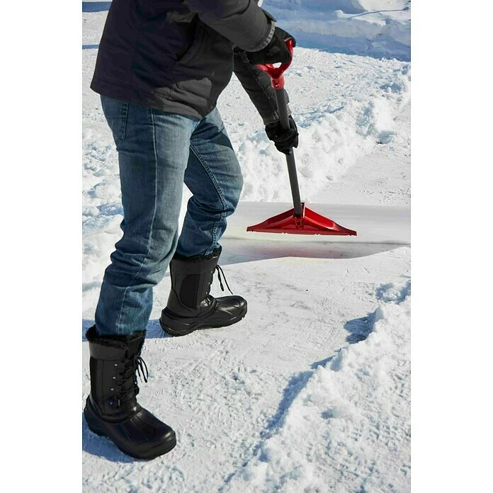 BAUHAUS Freund Victoria Schneeschieber Snow Pusher Breite: 61 Cm, Langstiel 3 BAUHAUS Freund Victoria Schneeschieber Snow Pusher Breite: 61 Cm, Langstiel – Bild 3