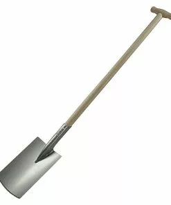 BAUHAUS Gärtnerspaten Arbeitsbreite: 29 Cm, Silber, T-Stiel