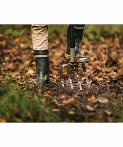 BAUHAUS Fiskars Ergonomic Spatengabel Arbeitsbreite: 20,5 Cm, Anzahl Zinken: 4, Langstiel -Rasenmäher Verkäufe 12 1840