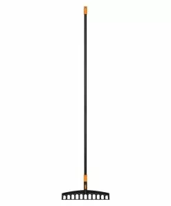 BAUHAUS Fiskars Solid Gartenrechen Universal Arbeitsbreite: 41 Cm, Anzahl Zinken: 12, Langstiel -Rasenmäher Verkäufe 12 1860