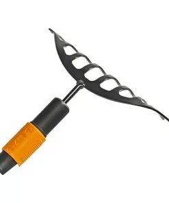 BAUHAUS Fiskars QuikFit Rechen Arbeitsbreite: 24,5 Cm, Borstahl, Anzahl Zinken: 10