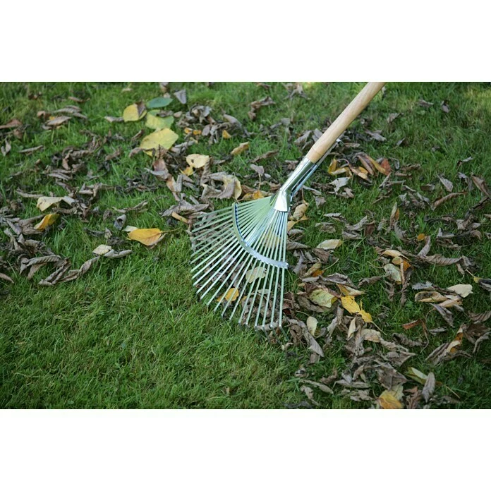 BAUHAUS Gardol Laubbesen Arbeitsbreite: 30 Cm - 48 Cm, Anzahl Zinken: 22, Langstiel 2 BAUHAUS Gardol Laubbesen Arbeitsbreite: 30 Cm - 48 Cm, Anzahl Zinken: 22, Langstiel – Bild 2