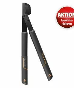 BAUHAUS Fiskars SingleStep Astschere L28 Bypass, Max. Aststärke: 35 Mm