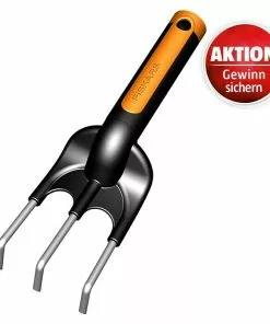 BAUHAUS Fiskars Premium Kleinrechen Länge: 25 Cm, Stahl