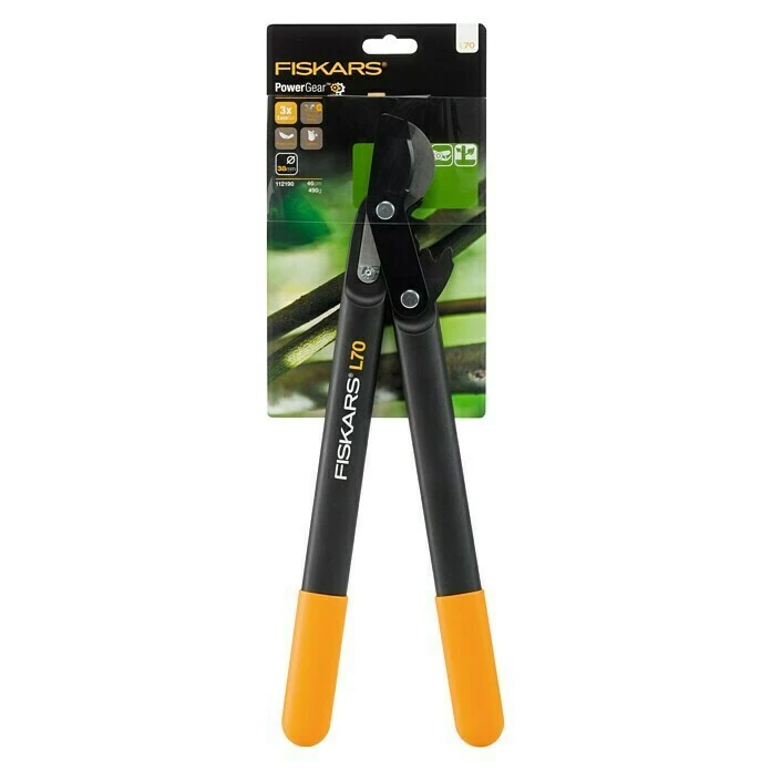 BAUHAUS Fiskars PowerGear Getriebe-Astschere L70 Bypass, Max. Aststärke: 38 Mm 4 BAUHAUS Fiskars PowerGear Getriebe-Astschere L70 Bypass, Max. Aststärke: 38 Mm – Bild 4