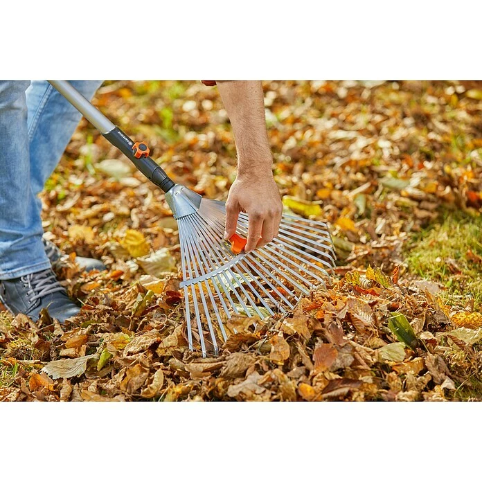 BAUHAUS Gardena Combisystem Verstellbesen Arbeitsbreite: 30 Cm - 50 Cm, Aluminium 2 BAUHAUS Gardena Combisystem Verstellbesen Arbeitsbreite: 30 Cm - 50 Cm, Aluminium – Bild 2