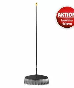 BAUHAUS Fiskars Solid Laubbesen Arbeitsbreite: 52 Cm, Anzahl Zinken: 24, Art Stiel: Langstiel