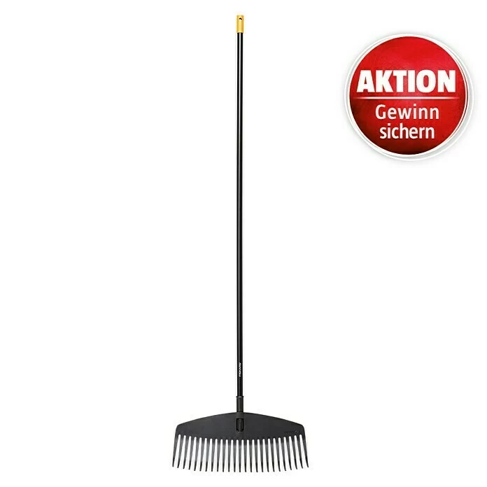 BAUHAUS Fiskars Solid Laubbesen Arbeitsbreite: 52 Cm, Anzahl Zinken: 24, Art Stiel: Langstiel 1 BAUHAUS Fiskars Solid Laubbesen Arbeitsbreite: 52 Cm, Anzahl Zinken: 24, Art Stiel: Langstiel