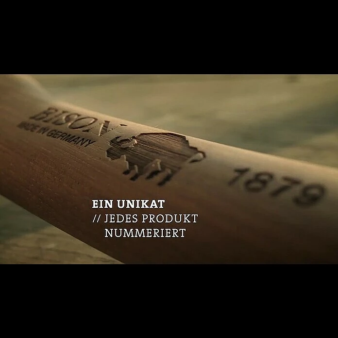 BAUHAUS Bison 1879 Universalaxt 1.250 G, 700 Mm, Handgeschmiedet 2 BAUHAUS Bison 1879 Universalaxt 1.250 G, 700 Mm, Handgeschmiedet – Bild 2