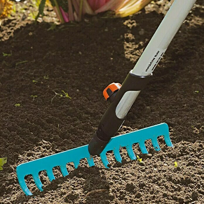 BAUHAUS Gardena Combisystem Rechen Arbeitsbreite: 30 Cm, Stahl, 12 2 BAUHAUS Gardena Combisystem Rechen Arbeitsbreite: 30 Cm, Stahl, 12 – Bild 2