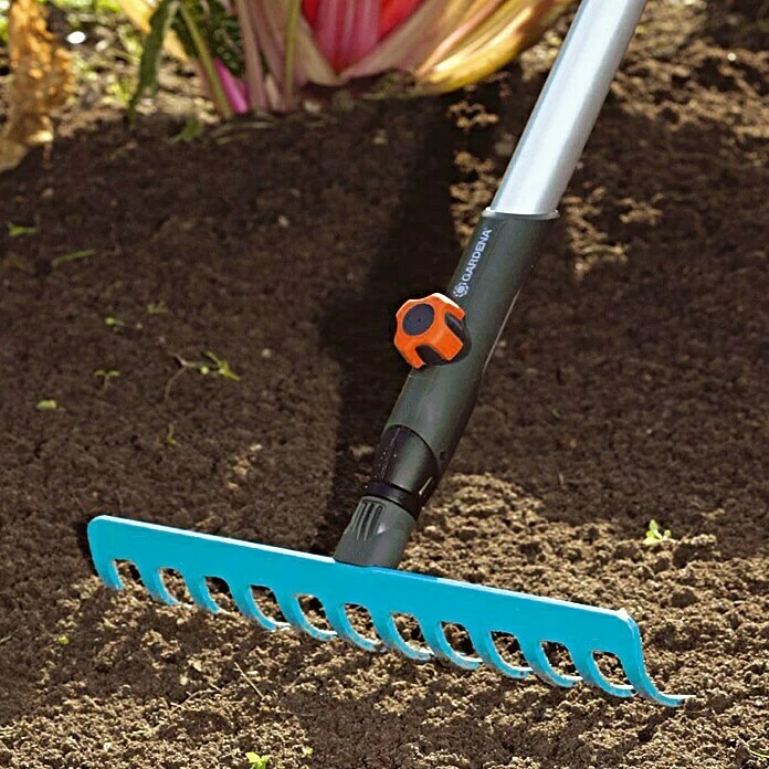 BAUHAUS Gardena Combisystem Rechen Arbeitsbreite: 30 Cm, Stahl, 12 3 BAUHAUS Gardena Combisystem Rechen Arbeitsbreite: 30 Cm, Stahl, 12 – Bild 3