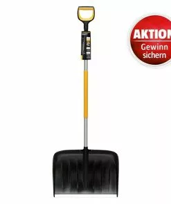 BAUHAUS Fiskars X-series Schneeschieber Mit Aufbug Breite: 53 Cm