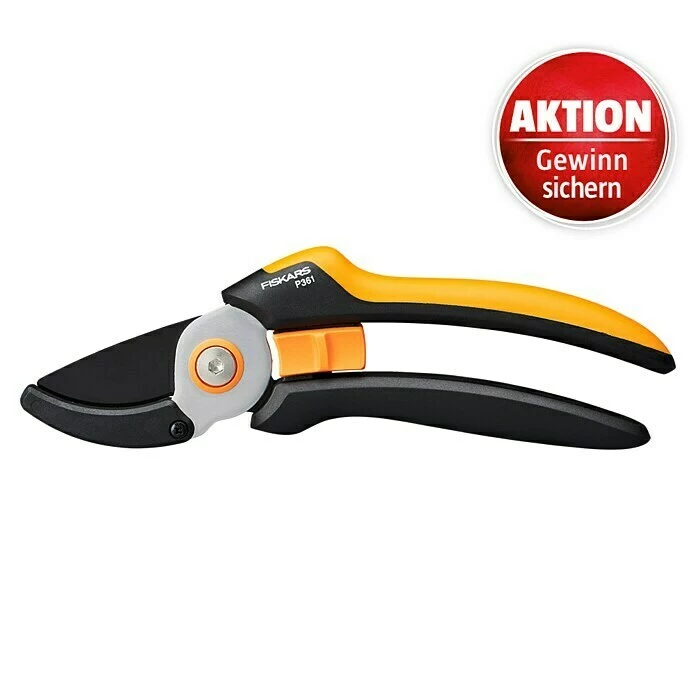 BAUHAUS Fiskars Solid Gartenschere P361 Amboss, Max. Aststärke: 20 1 BAUHAUS Fiskars Solid Gartenschere P361 Amboss, Max. Aststärke: 20