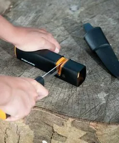 BAUHAUS Fiskars Axt- & Messerschärfer Länge: 16,5 Cm, Keramik -Rasenmäher Verkäufe 12 2451