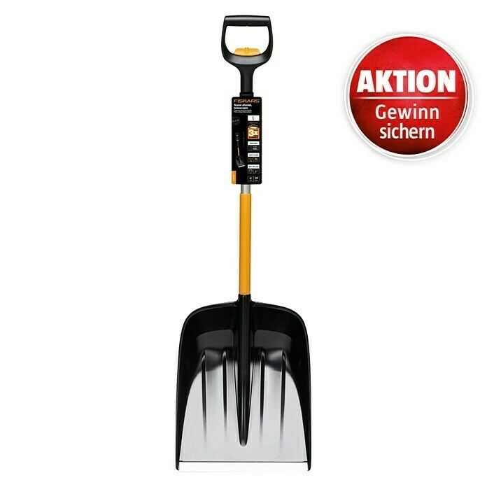 BAUHAUS Fiskars X-series Schneeschaufel Breite: 36,2 Cm, Teleskopstiel 1 BAUHAUS Fiskars X-series Schneeschaufel Breite: 36,2 Cm, Teleskopstiel