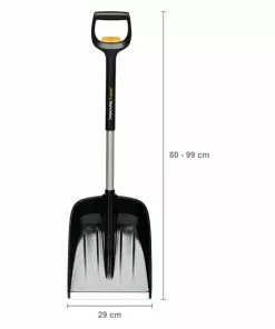 BAUHAUS Fiskars X-series Schneeschaufel Breite: 29 Cm, Teleskopstiel -Rasenmäher Verkäufe 12 2473
