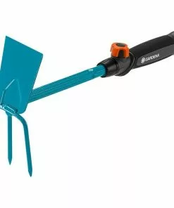 BAUHAUS Gardena Combisystem Kleinhacke Arbeitsbreite: 6,5 Cm, Blattform: Gerade, Anzahl Zinken: 3