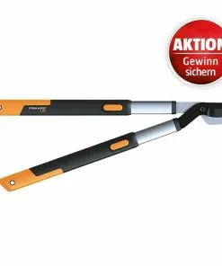 BAUHAUS Fiskars Smartfit Teleskop-Astschere L86 Bypass, Max. Aststärke: 50 Mm