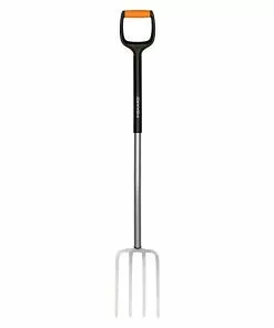 BAUHAUS Fiskars Xact Spatengabel Arbeitsbreite: 19 Cm, Anzahl Zinken: 4, Langstiel -Rasenmäher Verkäufe 12 2589