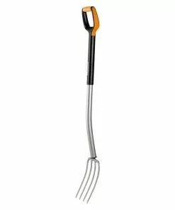 BAUHAUS Fiskars Xact Spatengabel Arbeitsbreite: 19 Cm, Anzahl Zinken: 4, Langstiel -Rasenmäher Verkäufe 12 2591