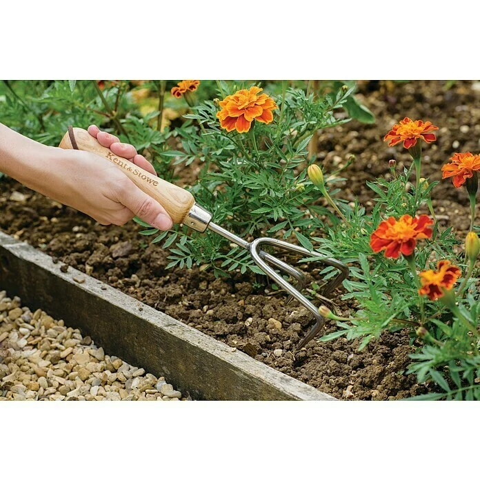 BAUHAUS Kent & Stowe Hand-Kleingrubber Anzahl Zinken: 3 2 BAUHAUS Kent & Stowe Hand-Kleingrubber Anzahl Zinken: 3 – Bild 2