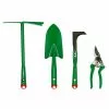 BAUHAUS Gartengeräte Set 4 -tlg.