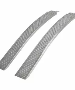 BAUHAUS AL-KO Auffahrrampen-Set Gebogen 200 Cm, Max. Belastung: 400 Kg