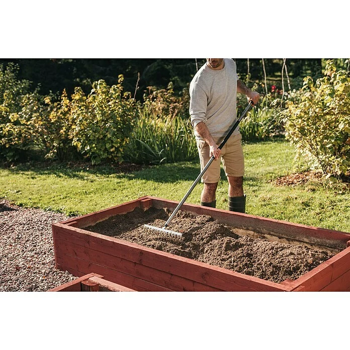 BAUHAUS Fiskars Ergonomic Gartenrechen Arbeitsbreite: 36 Cm, Langstiel 6 BAUHAUS Fiskars Ergonomic Gartenrechen Arbeitsbreite: 36 Cm, Langstiel – Bild 6